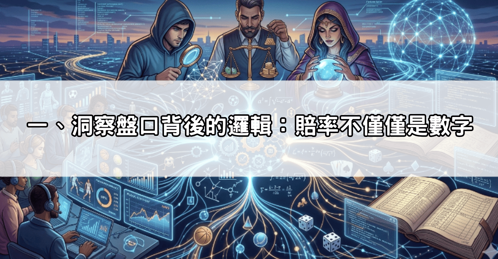 一、洞察盤口背後的邏輯：賠率不僅僅是數字